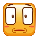 Square Emoji emoji 😳