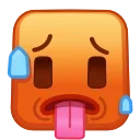 Эмодзи Square Emoji 🥵