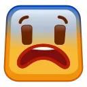 Square Emoji emoji 😨