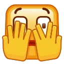Емодзі Square Emoji 🫣