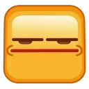 Эмодзи Square Emoji 😑