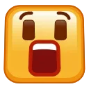Square Emoji emoji 😲