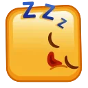 Эмодзи Square Emoji 😴