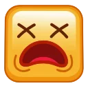 Эмодзи Square Emoji 😵