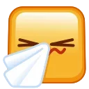 Эмодзи Square Emoji 🤧