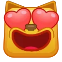 Эмодзи Square Emoji 😻