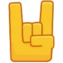 Эмодзи Square Emoji 🤘