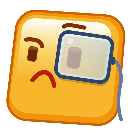 Стикер Square Emoji 🧐