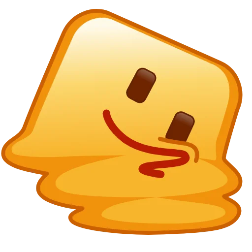 Стікер Square Emoji 🫠