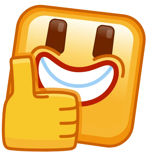 Стікер Square Emoji 👍