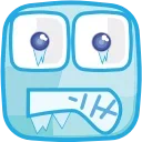 Square Emotions emoji 🥶