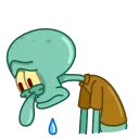 Telegram emoji Squidward