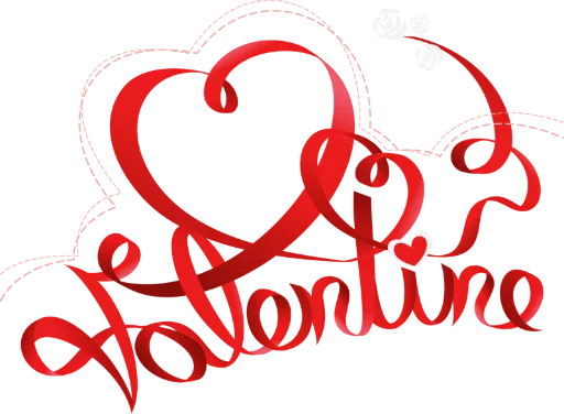 Стікер Telegram «День св.Валентина » ❤️
