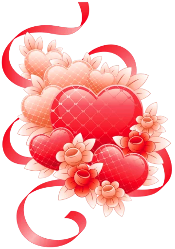 Telegram stiker «День св.Валентина» 