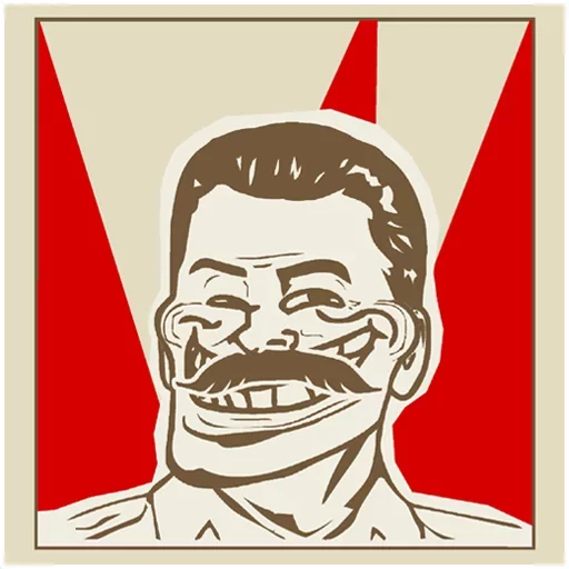 Telegram Sticker «Сталин» 🤣