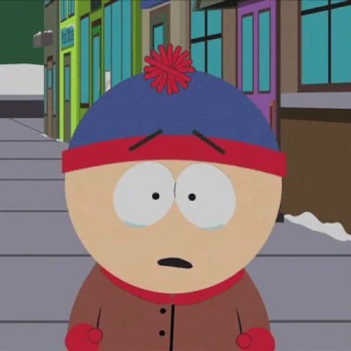 Эмодзи Stan Marsh ( South Park) 😢