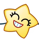Star Emoji stiker 🌟