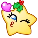 Стикер Star Emoji  😘