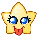 Стикер Star Emoji  😛