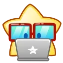 Star Emoji stiker 💻