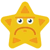 Star Emoji  emoji ☹️