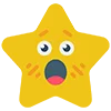 Star Emoji  emoji 😦
