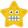 Telegram emojisi «Star Emoji» 😷