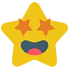 Telegram emojisi «Star Emoji» 😜