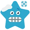 Star Emoji emoji 🥶