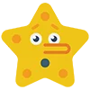 Star Emoji emoji 😒