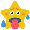 Telegram emojisi «Star Emoji» 😝