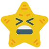 Star Emoji emoji 😣