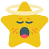 Star Emoji emoji 😇