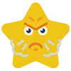 Star Emoji emoji 😮‍💨