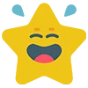 Емодзі Telegram «Star Emoji» 😄