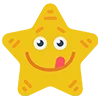 Telegram emojisi «Star Emoji» 😛