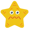 Star Emoji emoji 😦