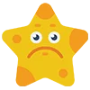 Telegram emojisi «Star Emoji» 😔
