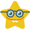 Емодзі Star Emoji 🤓