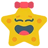 Star Emoji emoji 😜