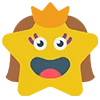 Star Emoji emoji 👧