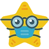 Star Emoji  emoji 😷