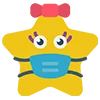 Емодзі Telegram «Star Emoji» 😷