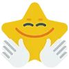Star Emoji  emoji 🤗