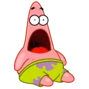 Patrick emoji 😨