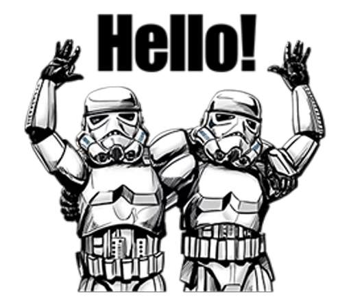 Star Wars Imperial stiker ✋