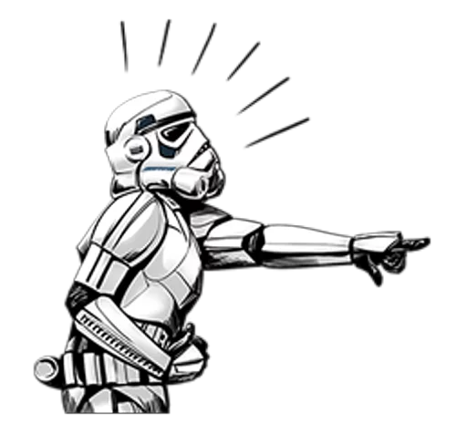 Star Wars Imperial sticker 🤣