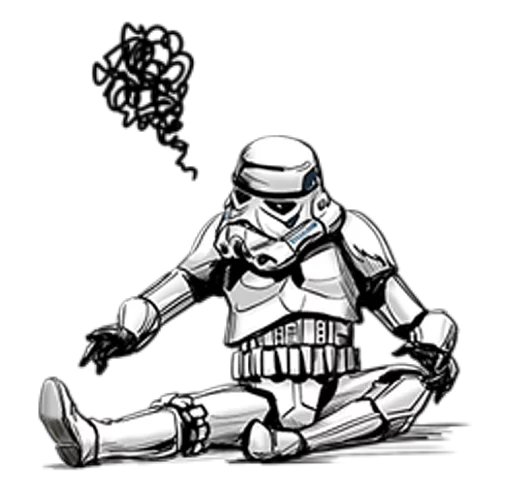 Star Wars Imperial sticker 😰