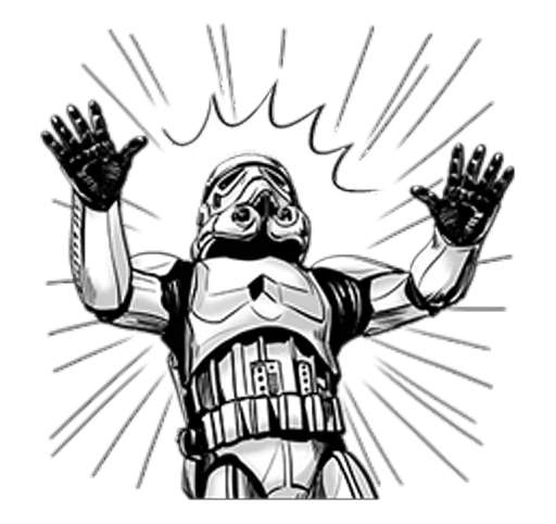 Telegram stiker «Star Wars Imperial» 😵