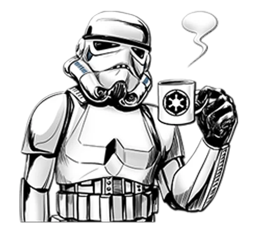 Star Wars Imperial stiker ☕
